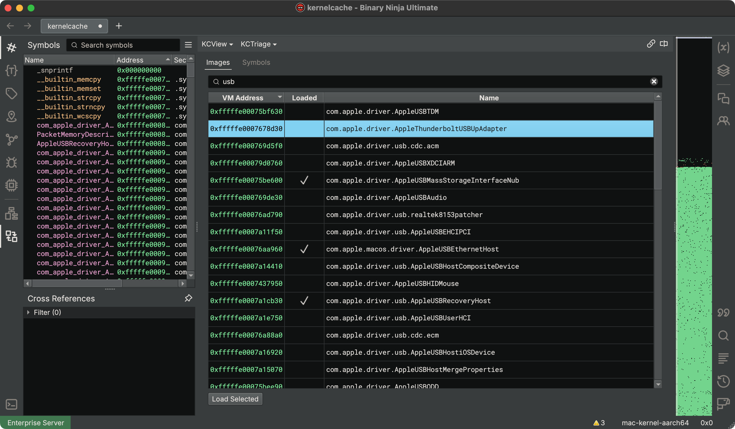 Kernel Cache Images